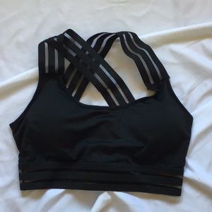Woman’s Black Sports Bra